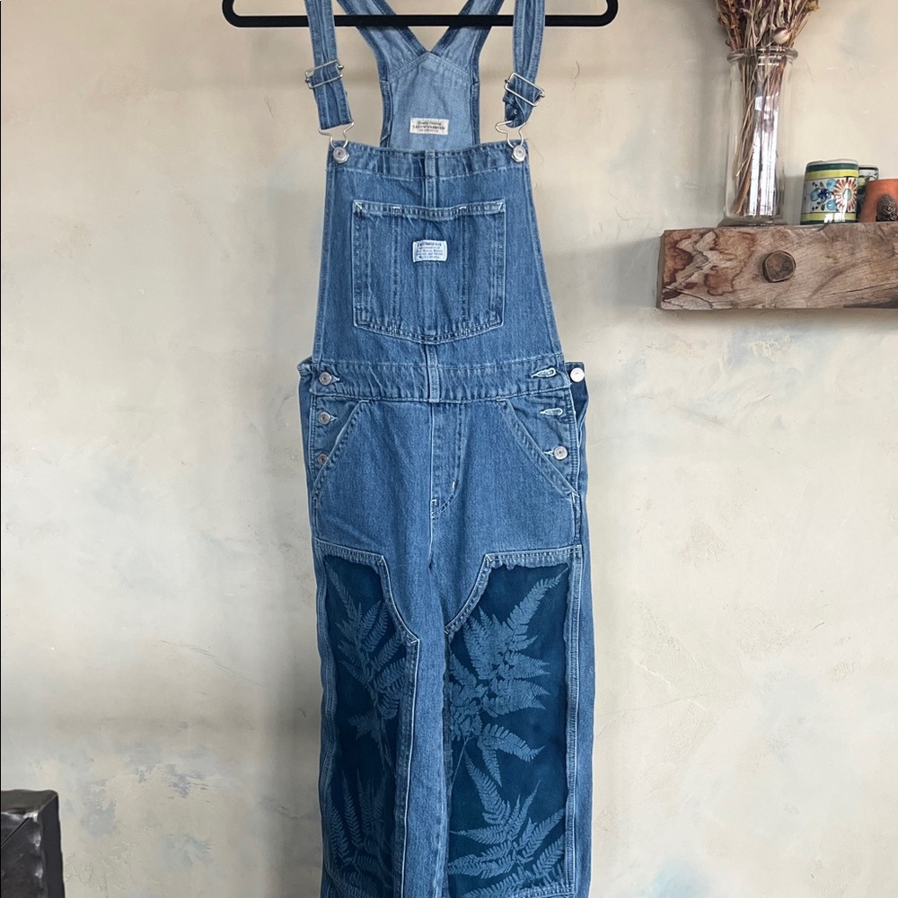 Levi's Cyanotype Blue Denim Overalls